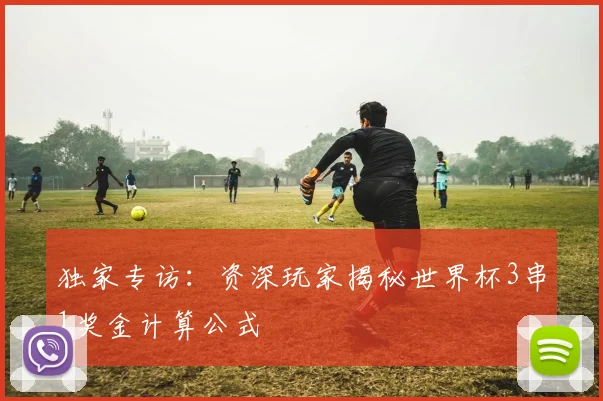 独家专访：资深玩家揭秘世界杯3串1奖金计算公式